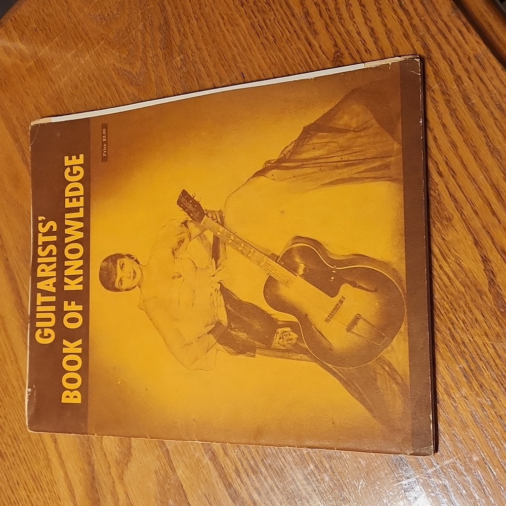 Vintage 1955 Guitar Book Guitarists' Book Of Knowledge